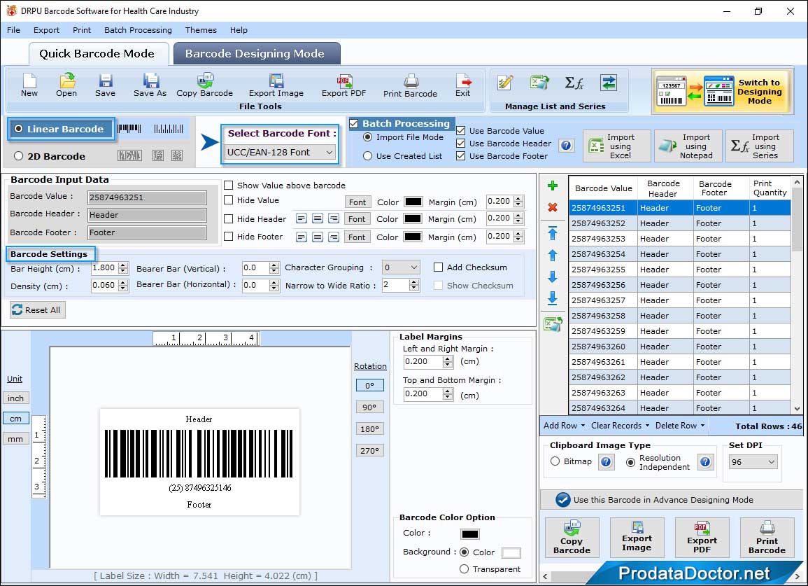 Barcode Technologies