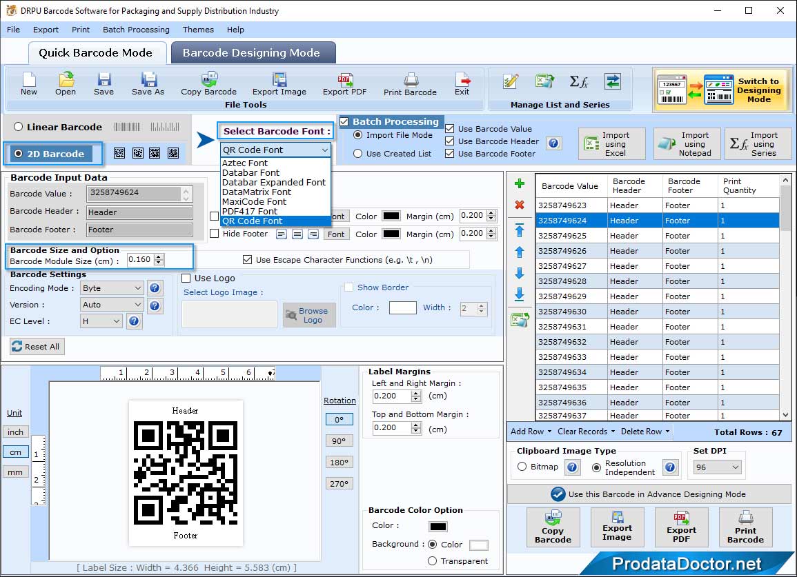 Barcode Technology