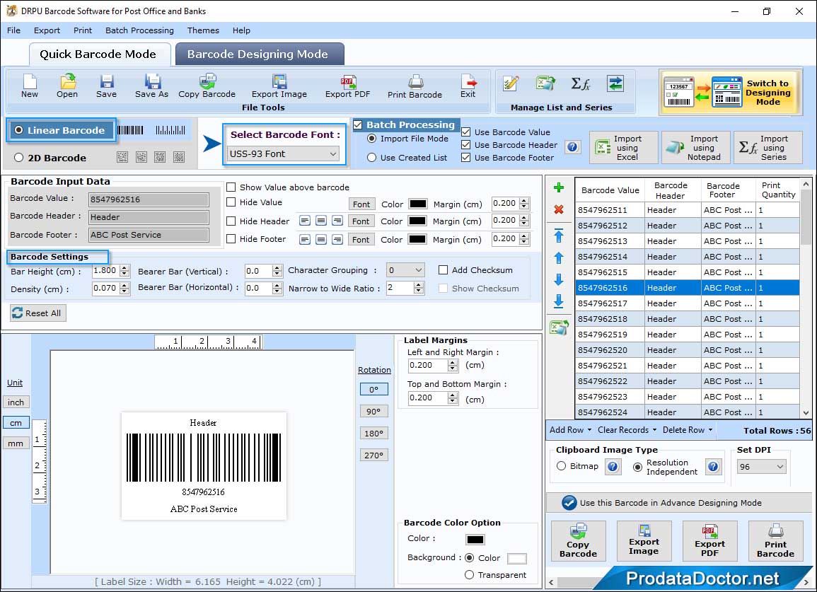 Barcode Technologies