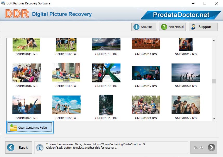 Digital Pictures Recovery Software